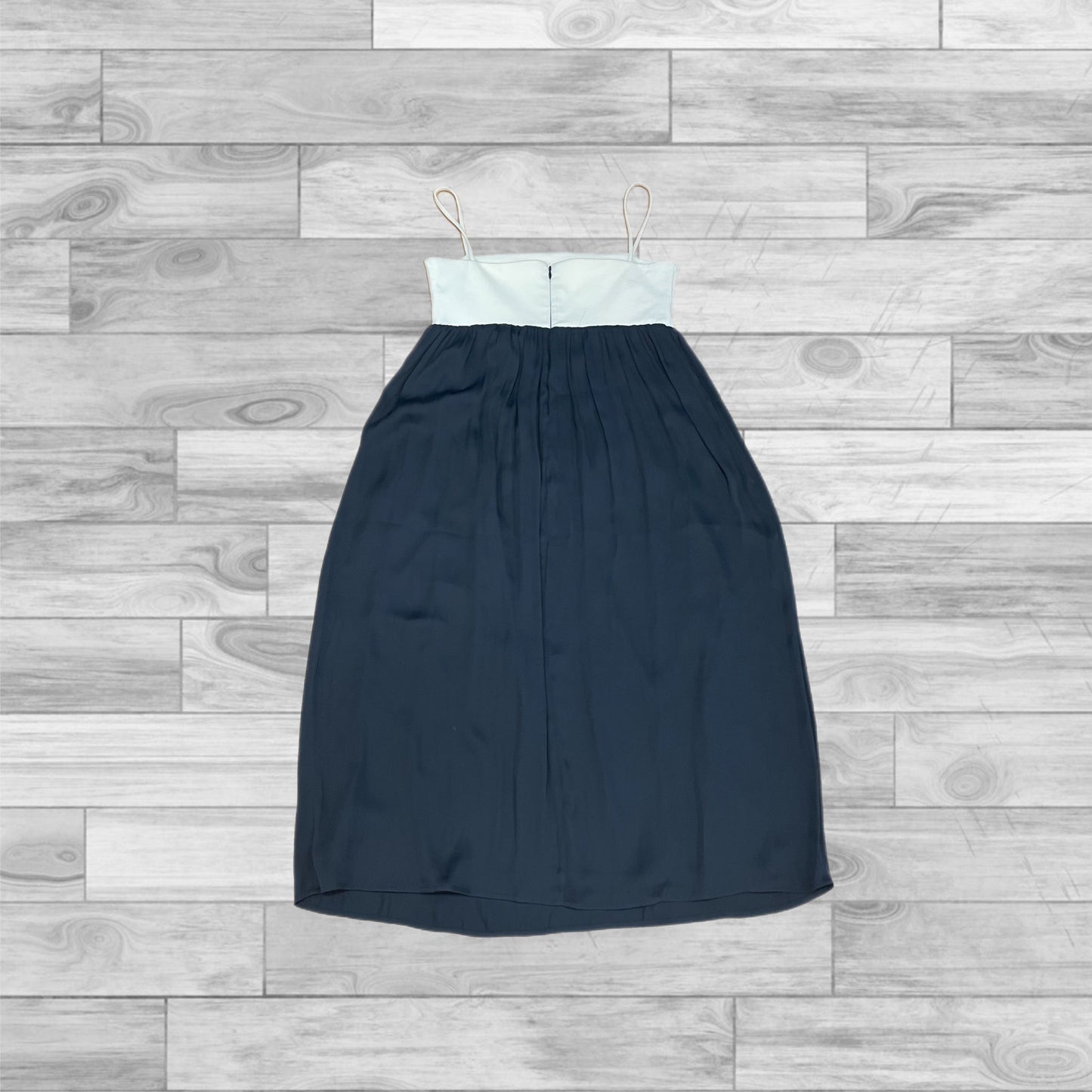 Dress Casual Midi By Gap In Blue & White, Size: 6