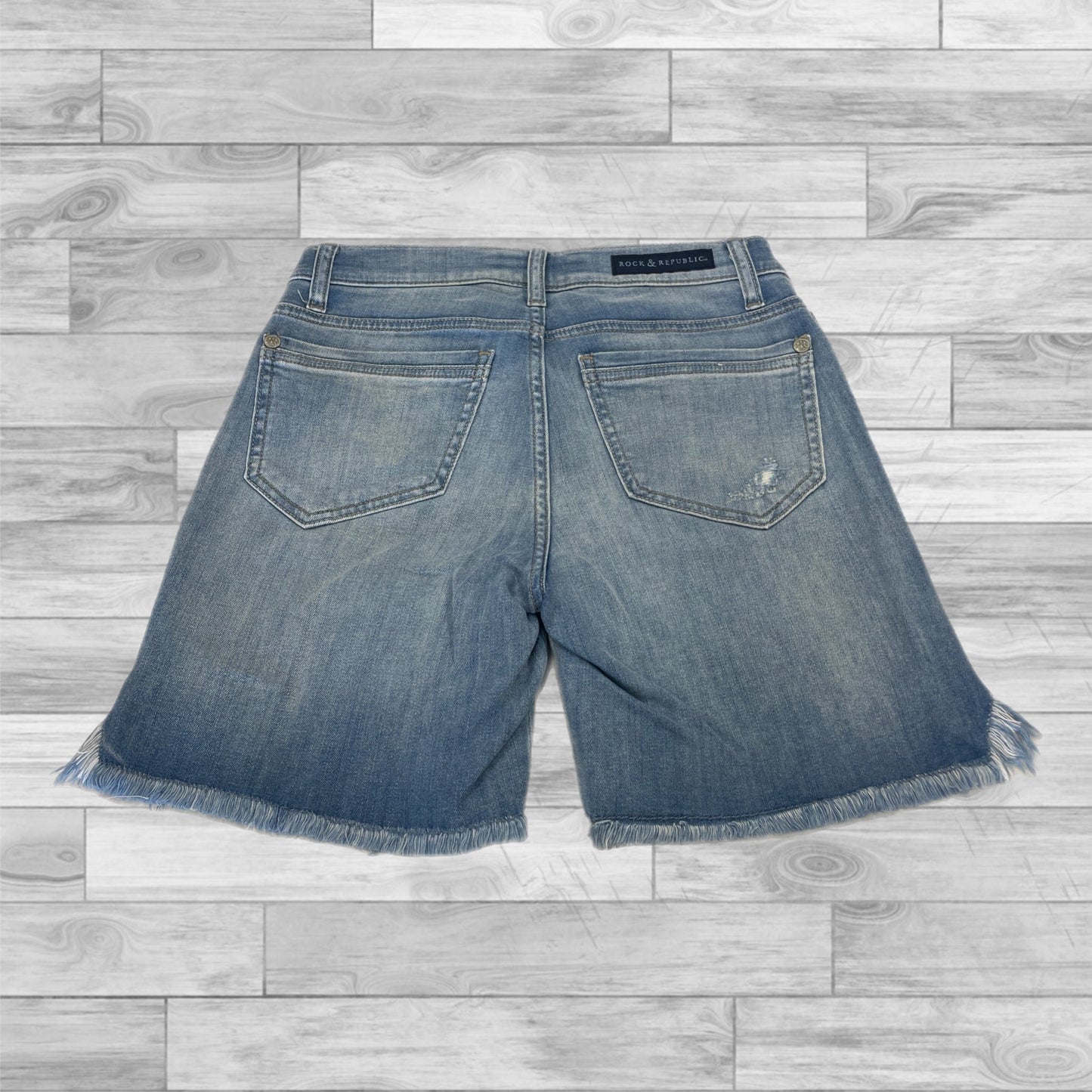 Shorts By Rock And Republic In Blue Denim, Size: 4