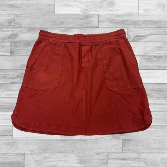 Skirt Mini & Short By Athleta In Orange, Size: M