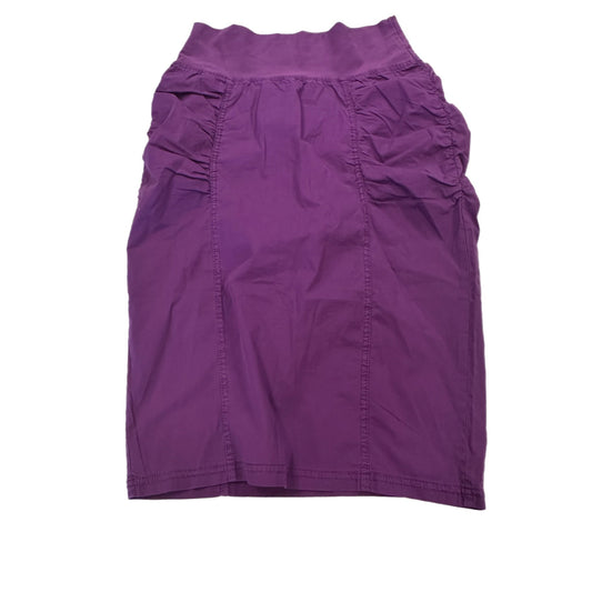 Skirt Midi By Clothes Mentor In Purple, Size: S