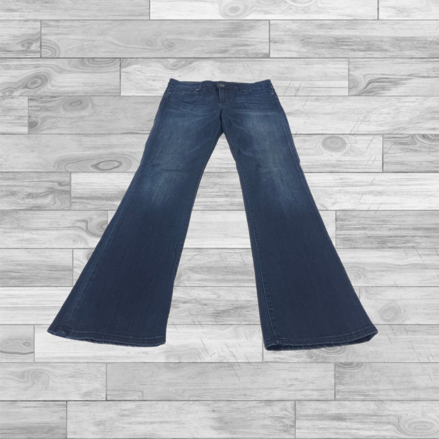 Jeans Wide Leg By Kut In Blue Denim, Size: 4