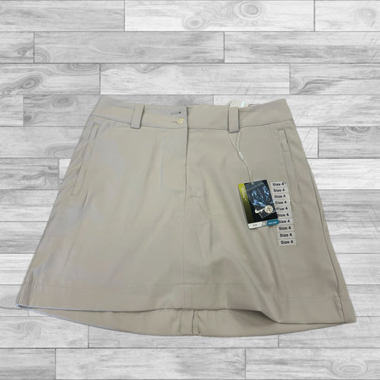 Skort By Nike In Tan, Size: 4