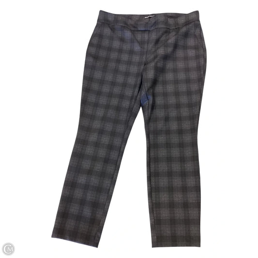 Pants Dress By Hilary Radley In Black & Grey, Size: Xl