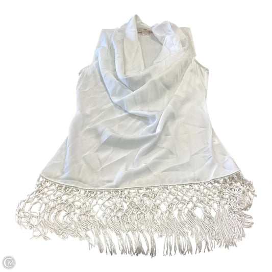 Top Sleeveless By Boston Proper In White, Size: 0