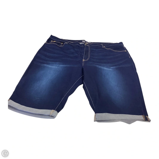 Capris By Diane Gilman In Blue Denim, Size: 24
