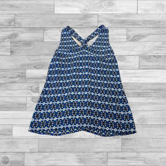 Top Sleeveless By Banana Republic In Blue, Size: 12