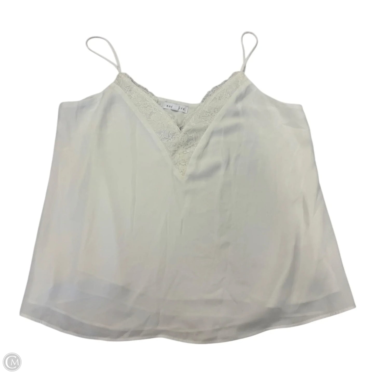 Tank Top By Socialite In White, Size: Xl