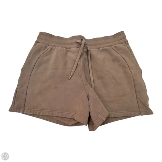 Athletic Shorts By Lululemon In Tan, Size: 14