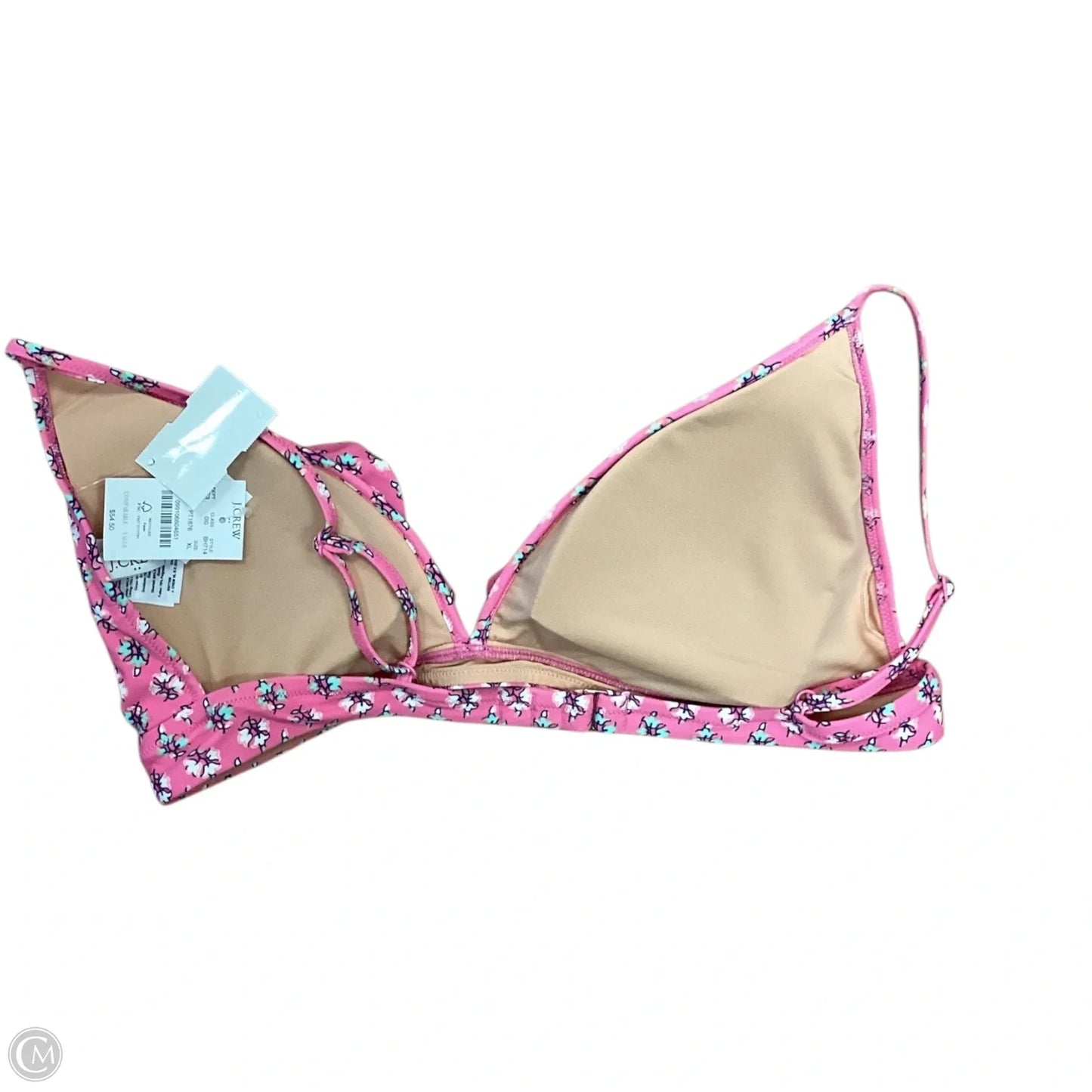 Swimsuit Top By J. Crew In Pink, Size: Xl