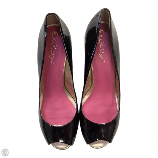 Shoes Designer By Lilly Pulitzer In Black, Size: 9
