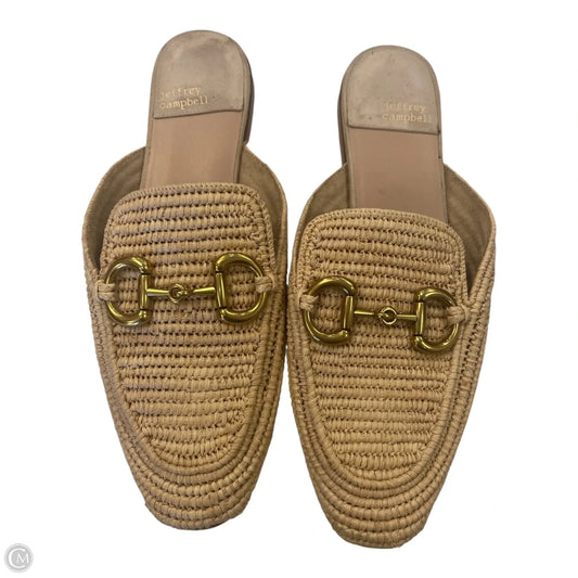 Shoes Flats By Jeffery Campbell In Tan, Size: 7.5