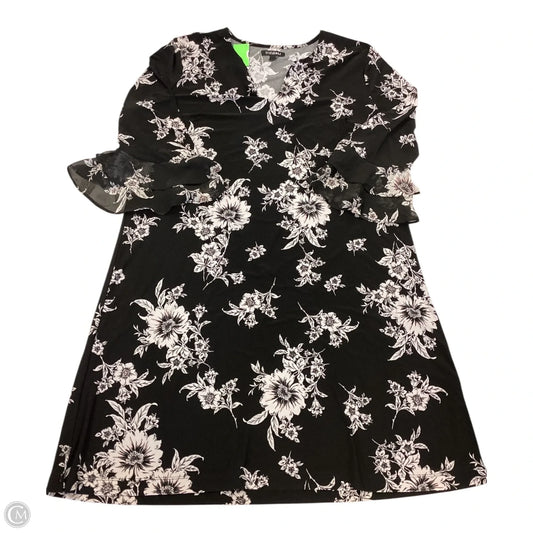 Dress Casual Short By Roz And Ali In Black, Size: Xl