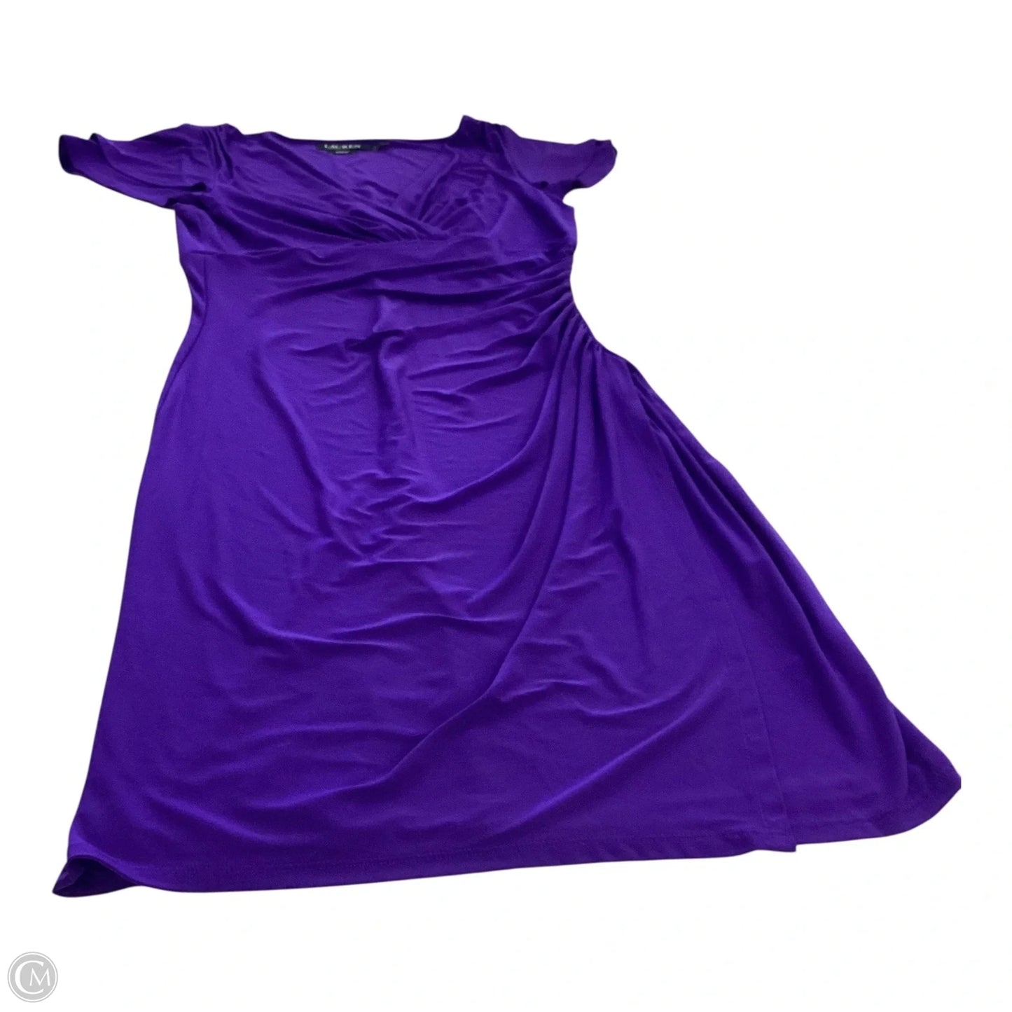 Dress Casual Short By Lauren By Ralph Lauren In Purple, Size: 12