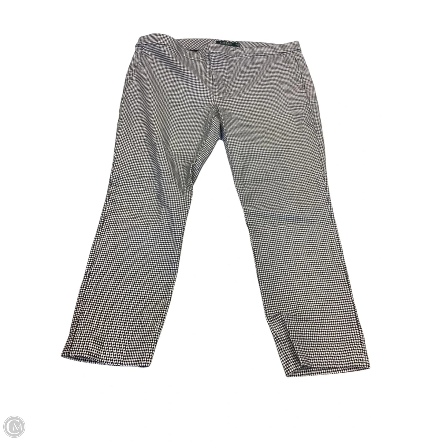 Pants Dress By Lauren By Ralph Lauren In Black & White, Size: 16