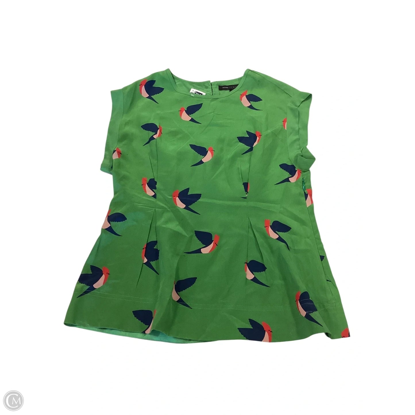 Top Sleeveless Designer By Marc By Marc Jacobs In Green, Size: S