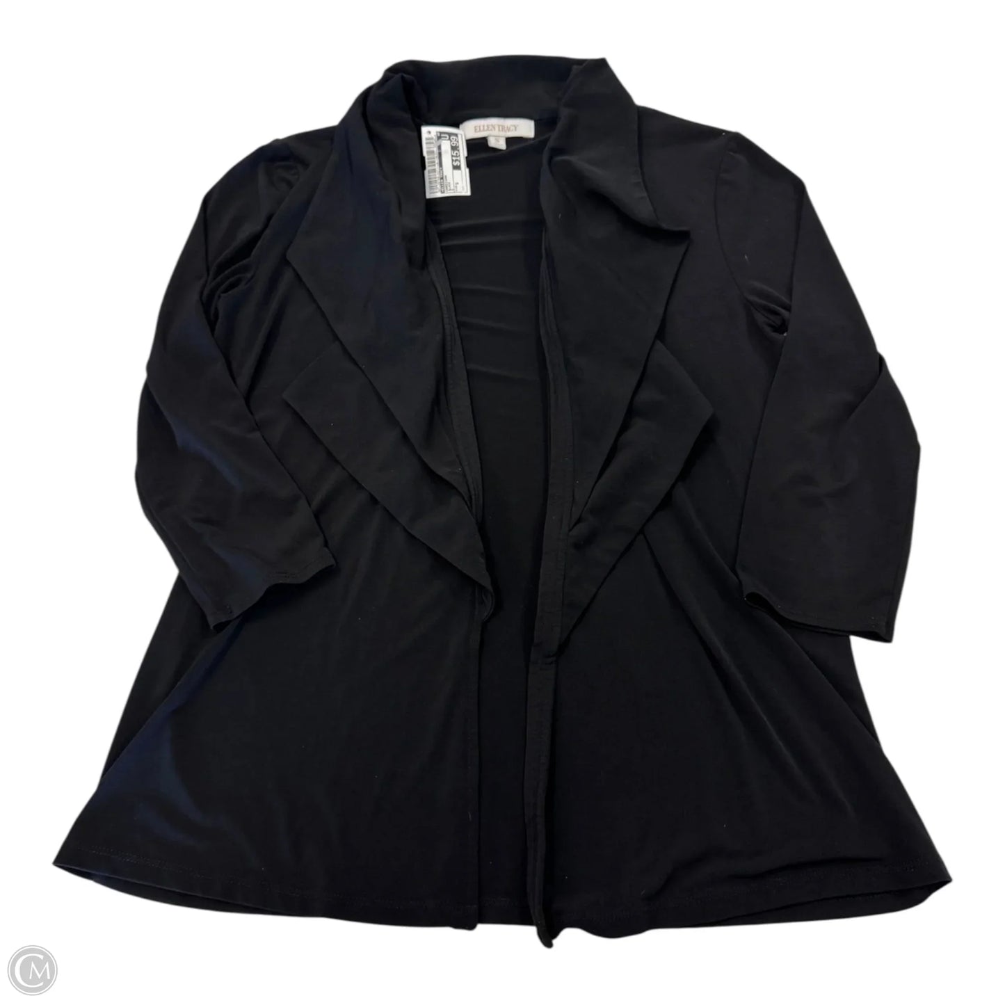 Cardigan By Ellen Tracy In Black, Size: S
