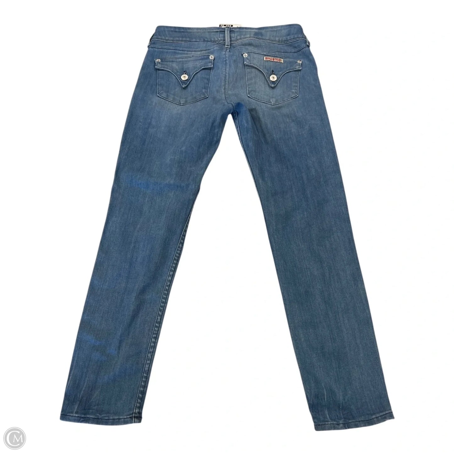 Jeans Skinny By Hudson In Blue Denim, Size: 6