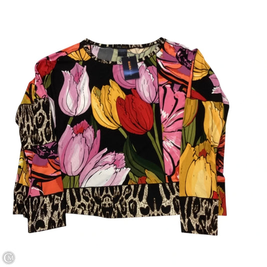 Top Long Sleeve By Cmc In Multi-colored, Size: L