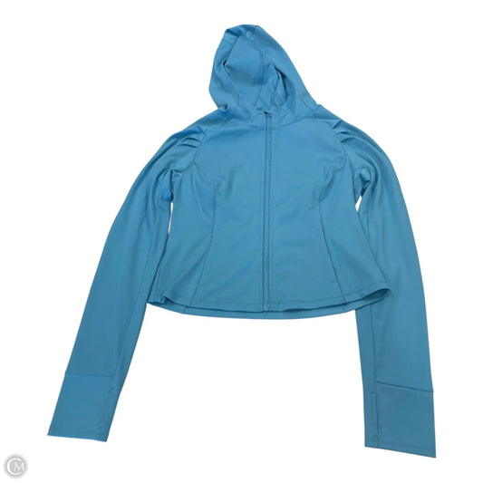 Athletic Jacket By Clothes Mentor In Blue, Size: S