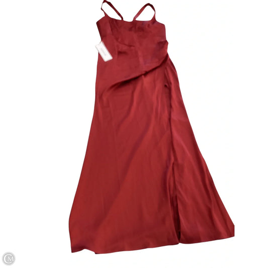 Dress Casual Maxi By Cmc In Red, Size: 14