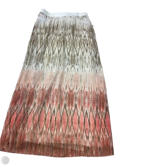 Skirt Maxi By Chicos In Multi-colored, Size: M