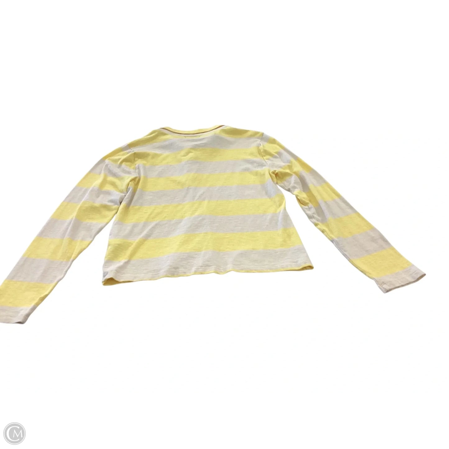 Top Long Sleeve By J. Crew In Striped Pattern, Size: L