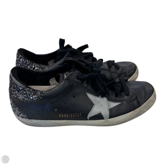 Shoes Luxury Designer By Golden Goose In Black, Size: 7.5