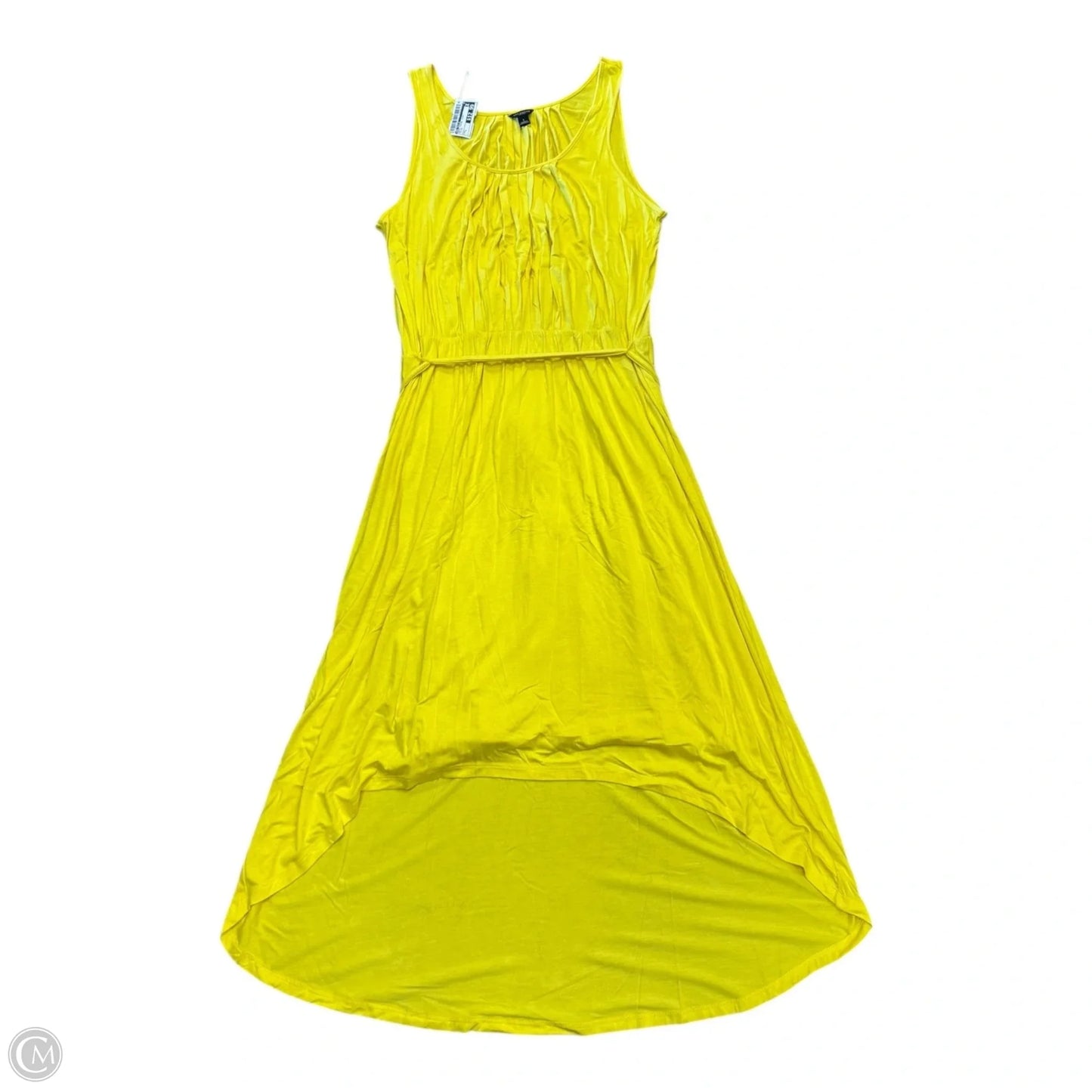 Dress Casual Short By Ann Taylor In Yellow, Size: L