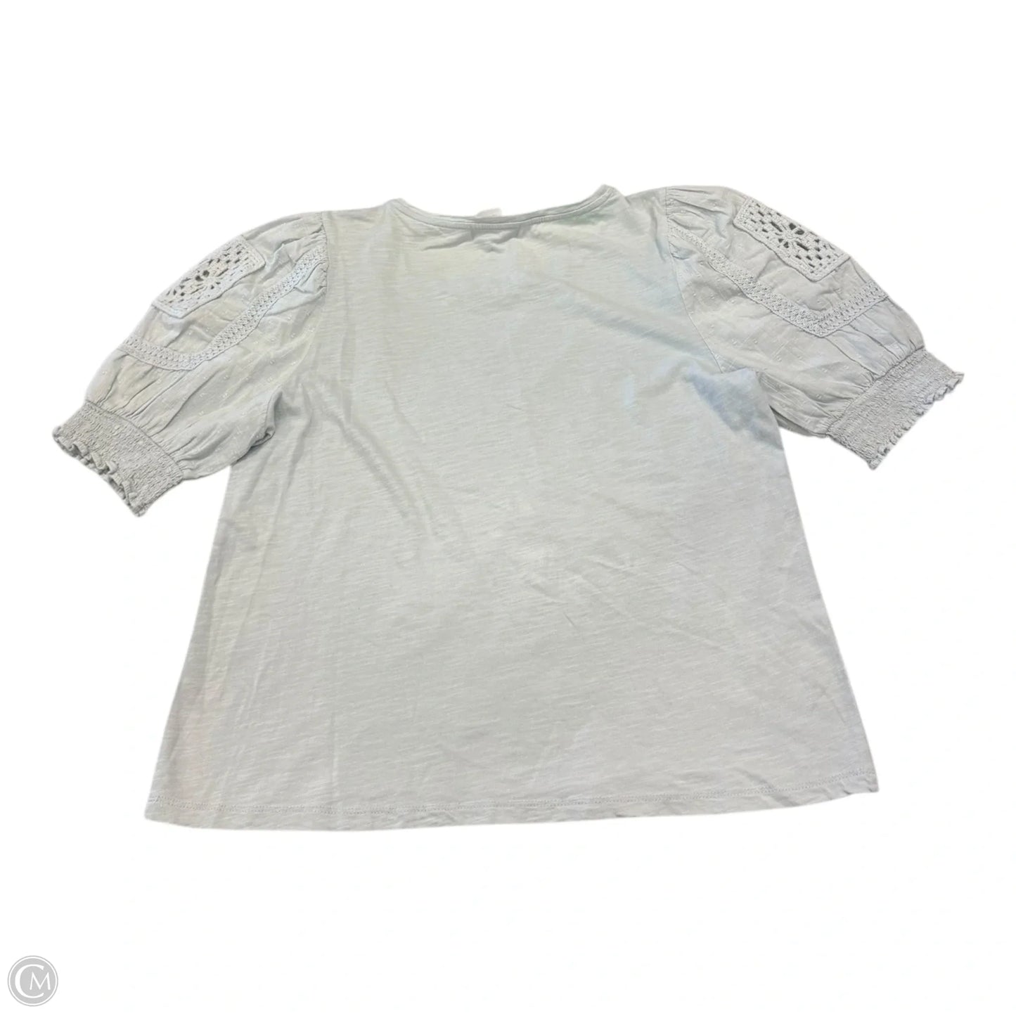 Top Short Sleeve By Design History In Blue, Size: Xl