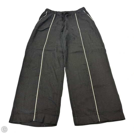 Pants Linen By Tahari In Blue, Size: Xl