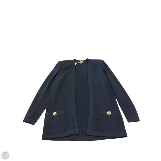 Blazer Luxury Designer By St John Collection In Black, Size: S