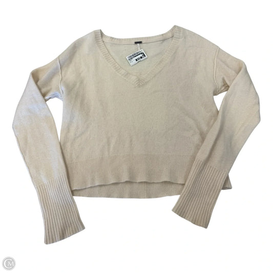 Sweater By Free People In Cream, Size: S