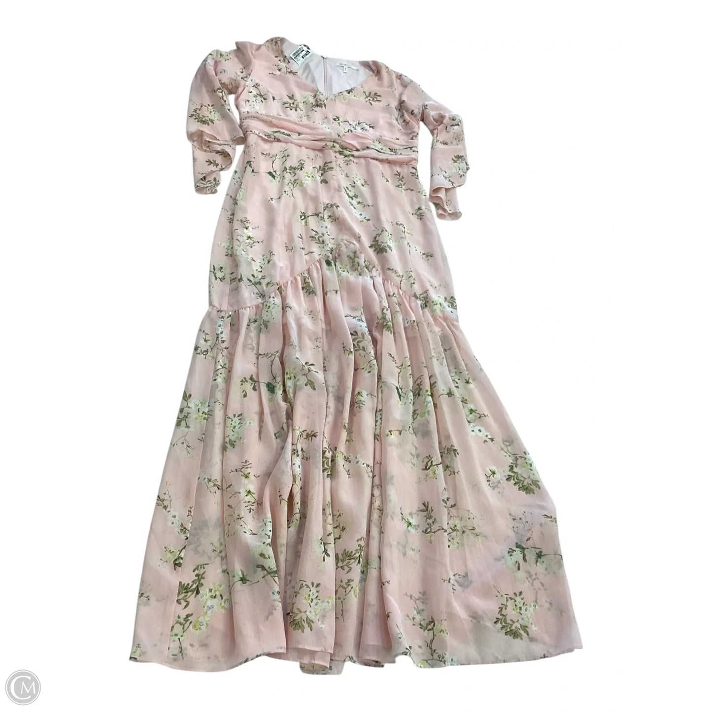Dress Casual Maxi By Avec Les Filles In Floral Print, Size: 14