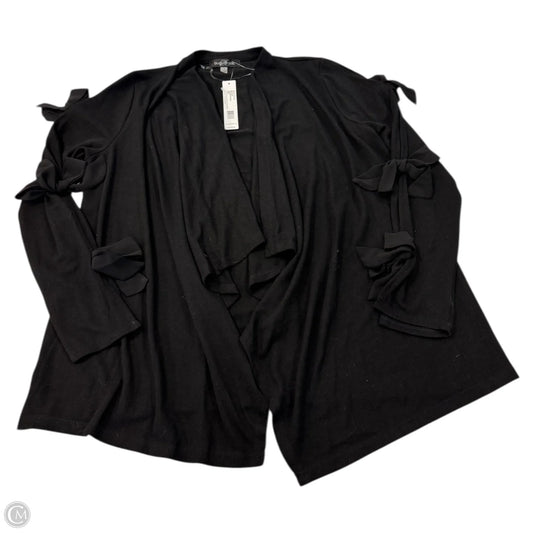 Cardigan By August Silk In Black, Size: L