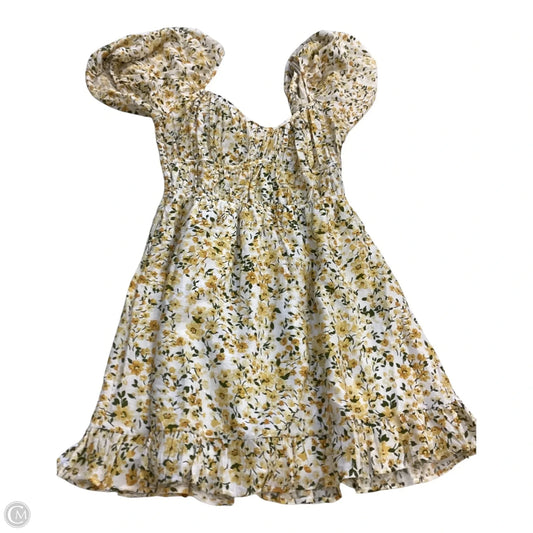 Dress Casual Short By Sienna Sky In Floral Print, Size: L