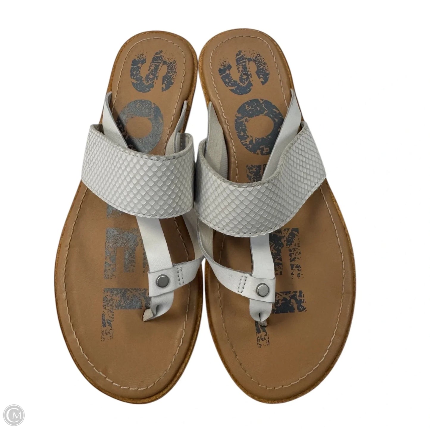 Sandals Flats By Sorel In White, Size: 6.5