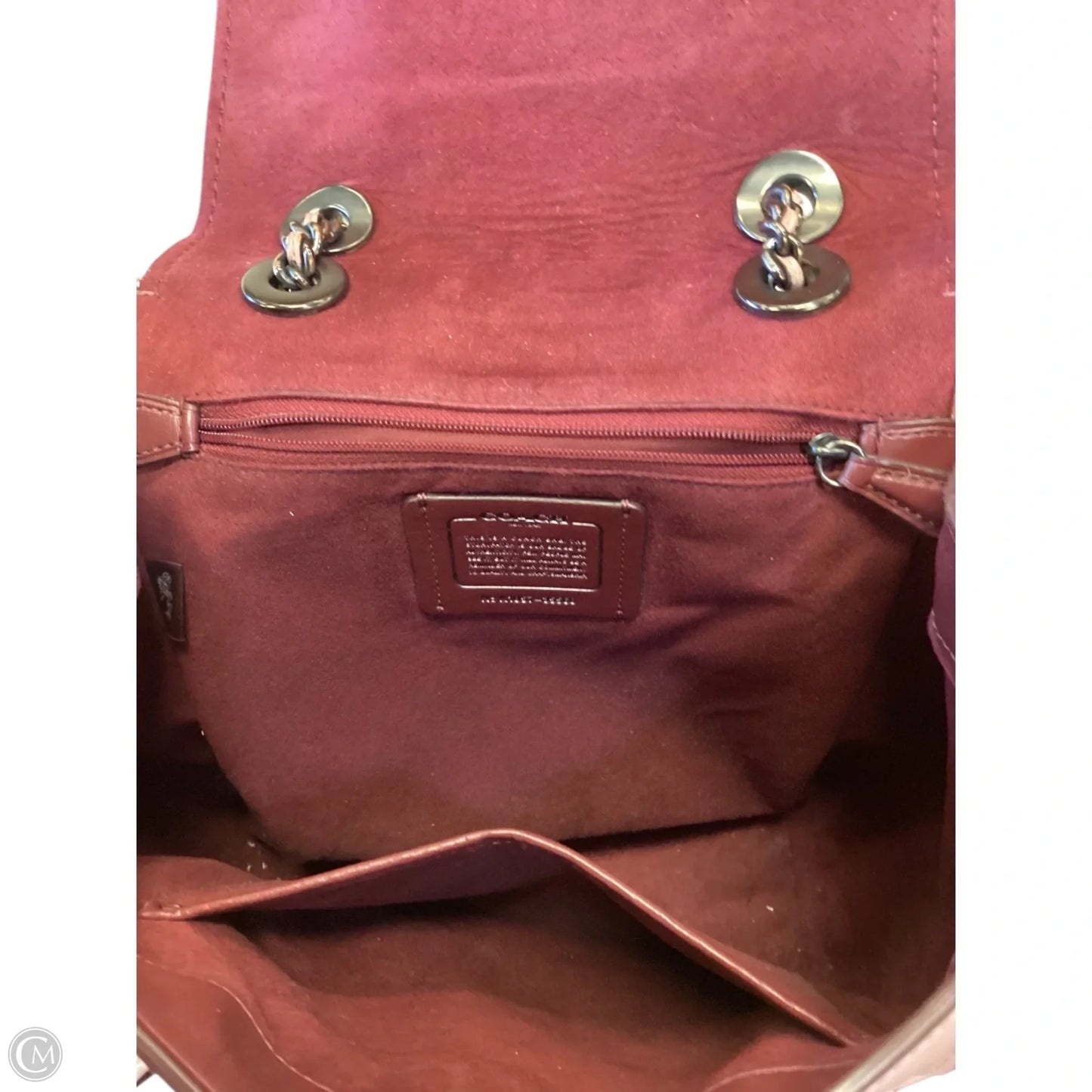 Backpack Designer By Coach, Size: Medium