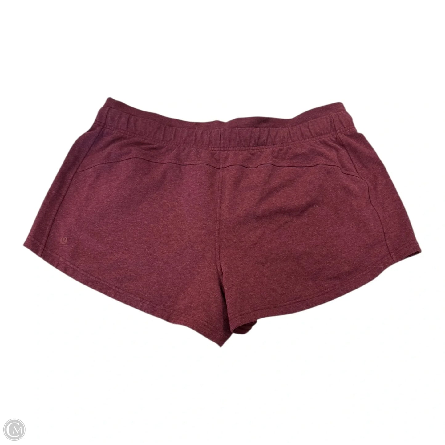 Athletic Shorts By Lululemon In Red, Size: 16