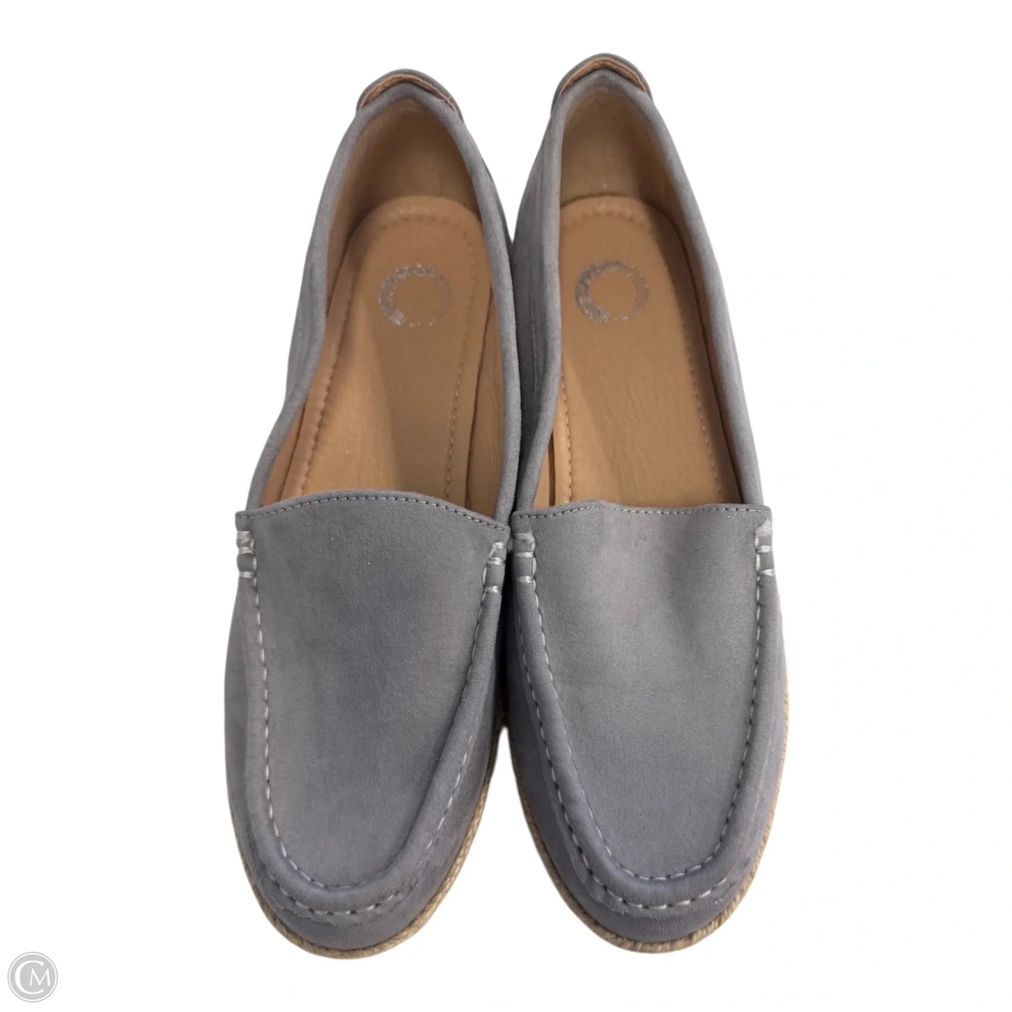 Shoes Flats By Clothes Mentor In Grey, Size: 7.5