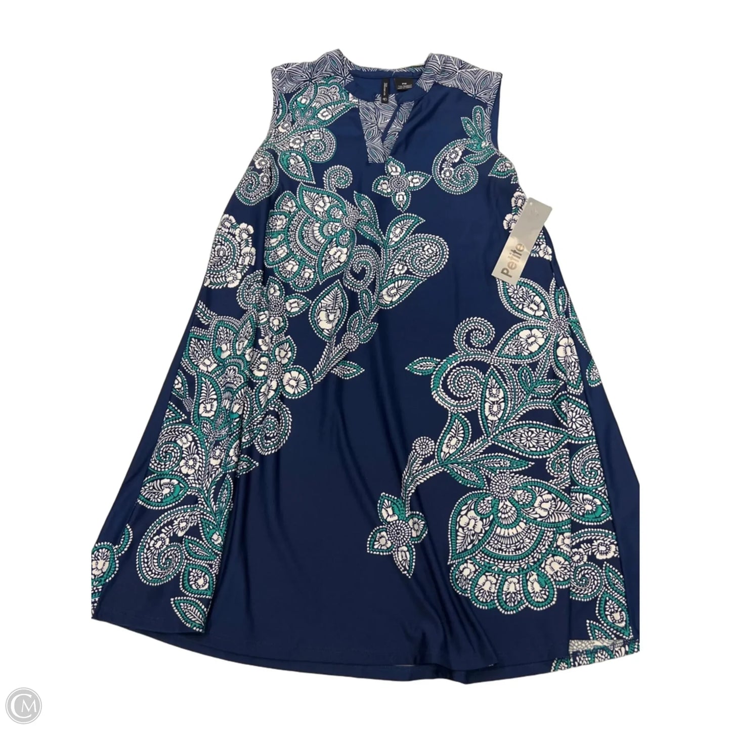 Dress Casual Short By New Directions In Navy, Size: Mp