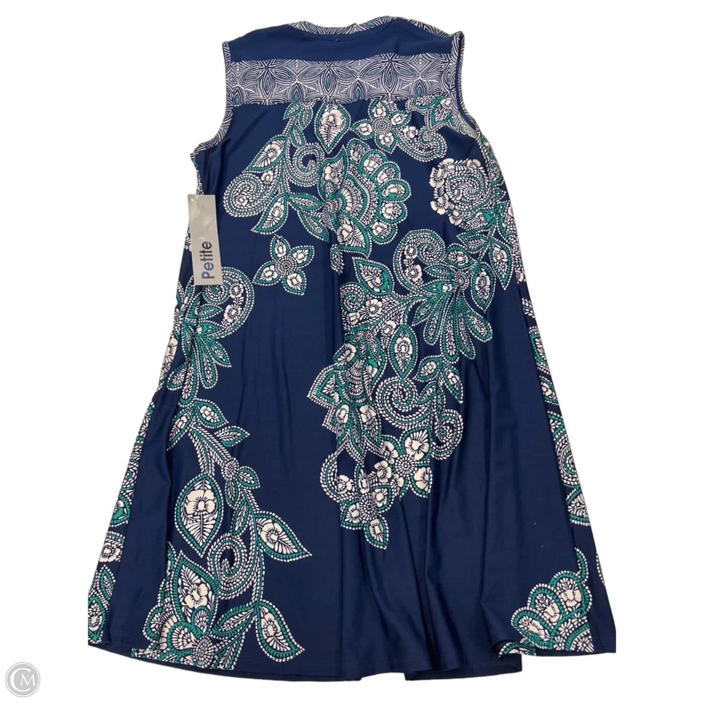 Dress Casual Short By New Directions In Navy, Size: Mp