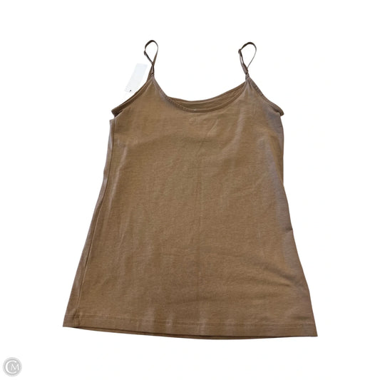 Tank Top By Time And Tru In Brown, Size: Xs