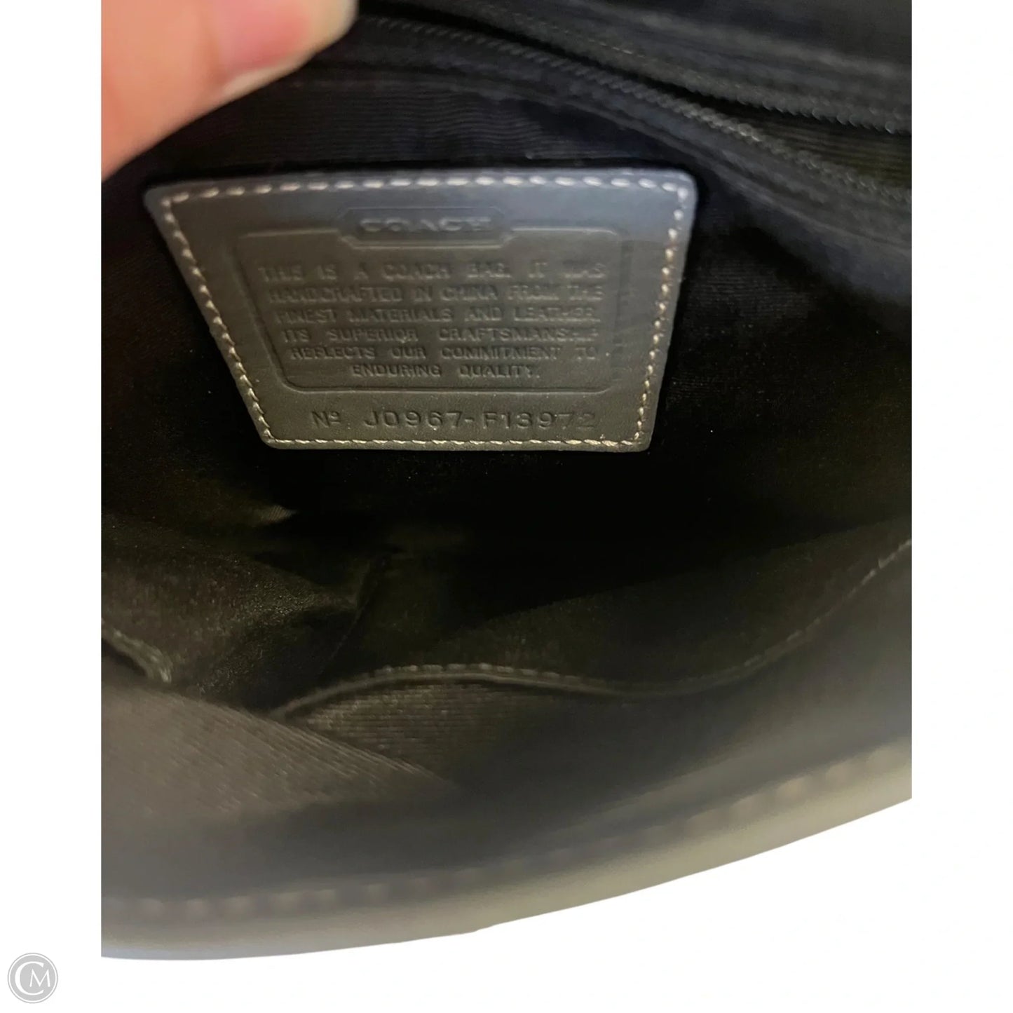 Crossbody Designer By Coach, Size: Medium