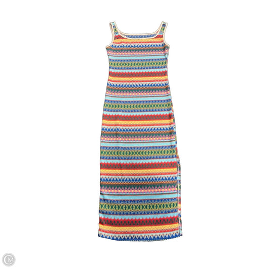 Dress Casual Maxi By Clothes Mentor In Multi-colored, Size: L