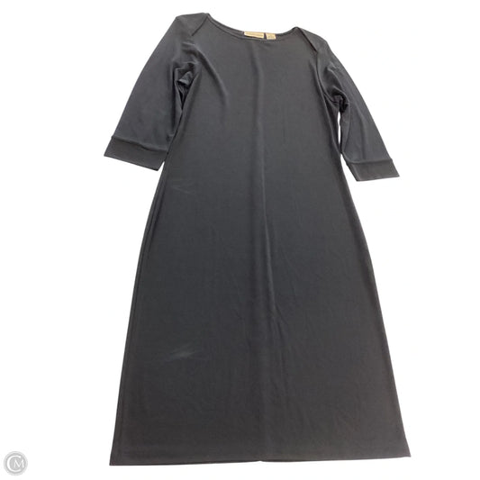 Dress Casual Midi By Apostrophe In Black, Size: M