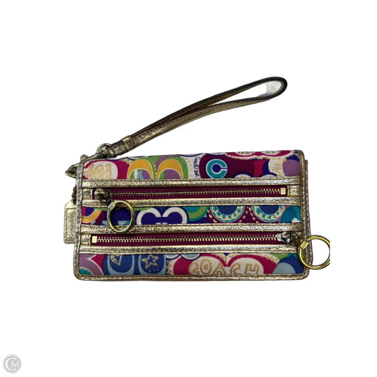 Wallet Designer By Coach, Size: Medium