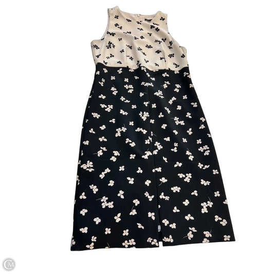 Dress Casual Short By Ann Taylor In Black & White, Size: 6