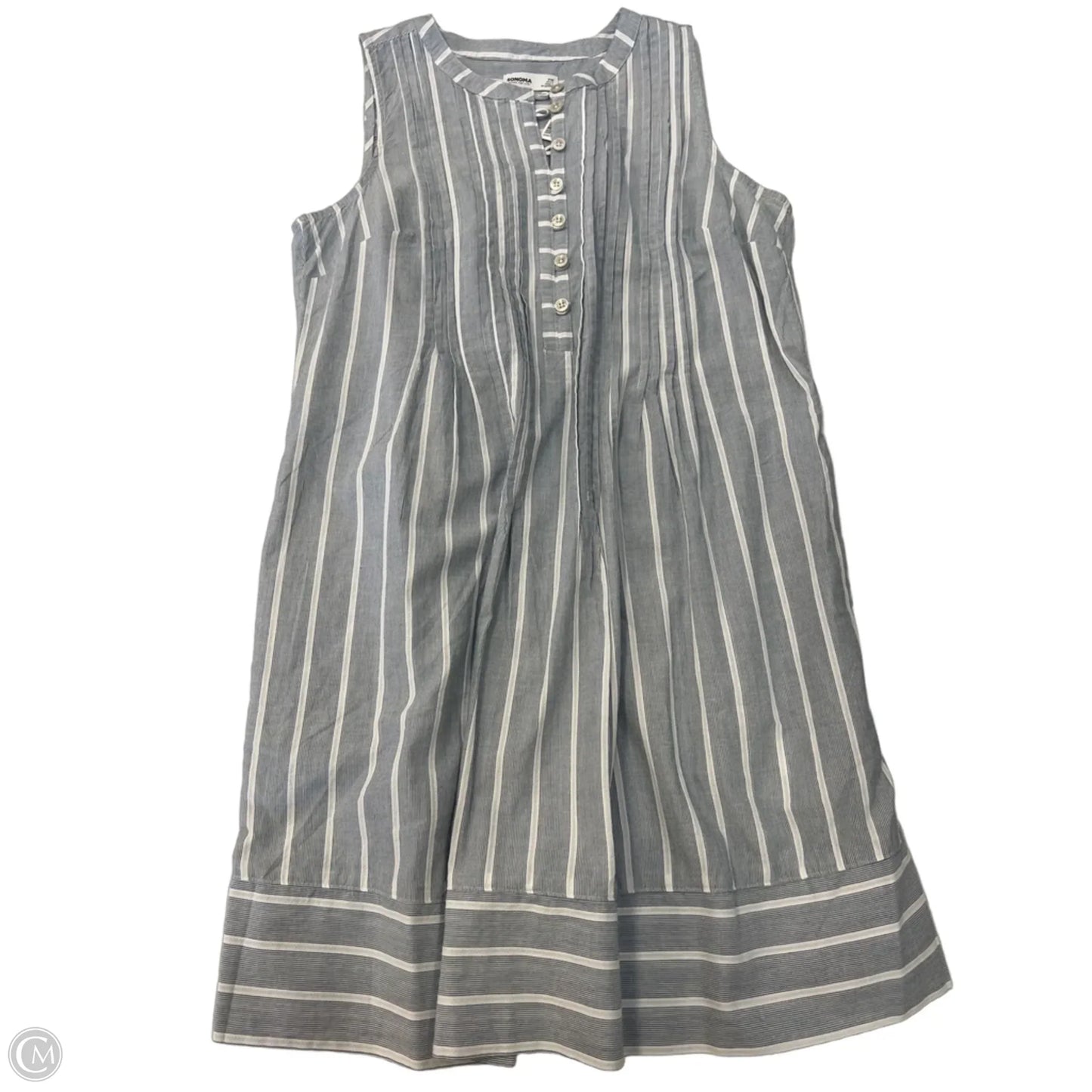 Dress Casual Short By Sonoma In Striped Pattern, Size: Mp