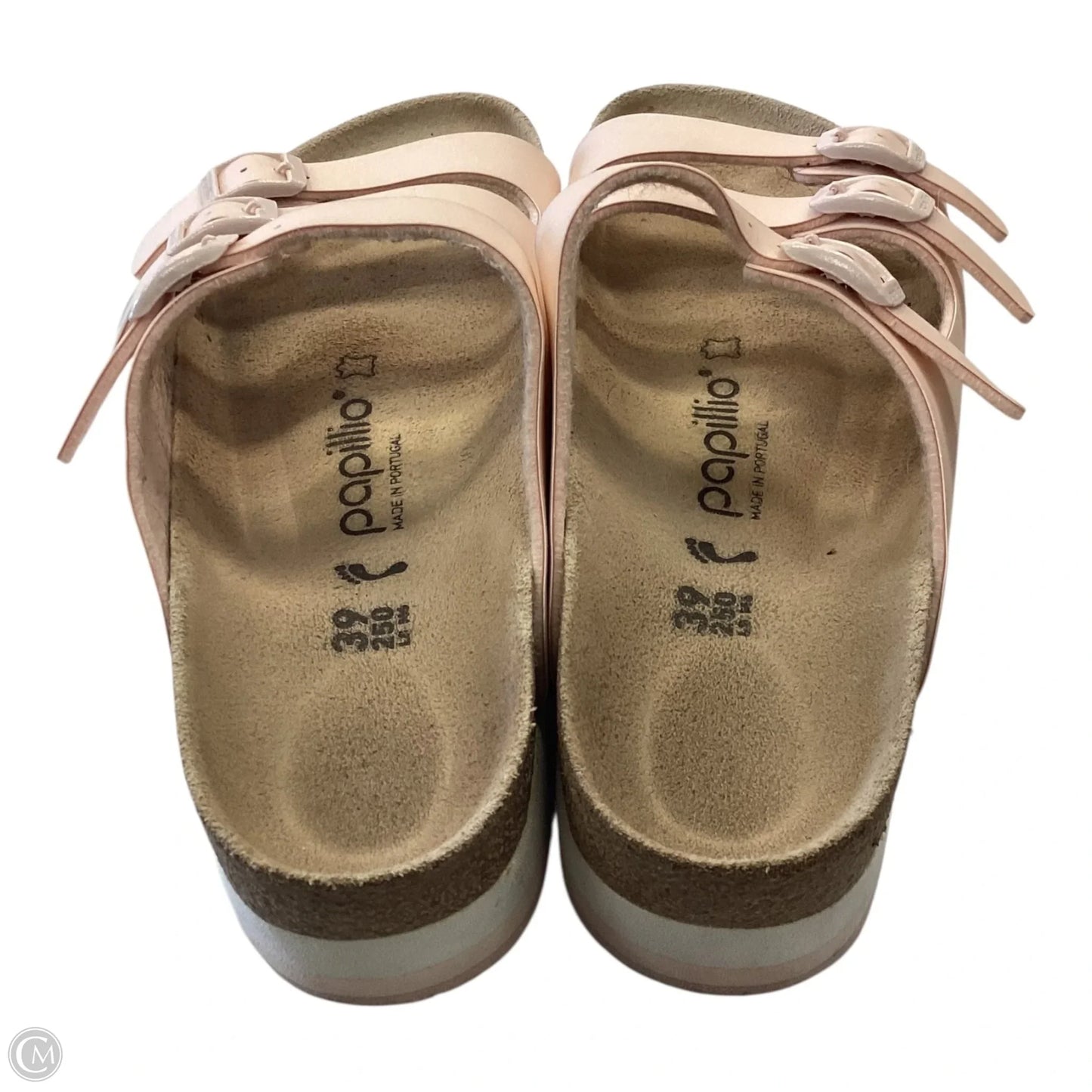 Sandals Flats By Clothes Mentor In Pink, Size: 8.5