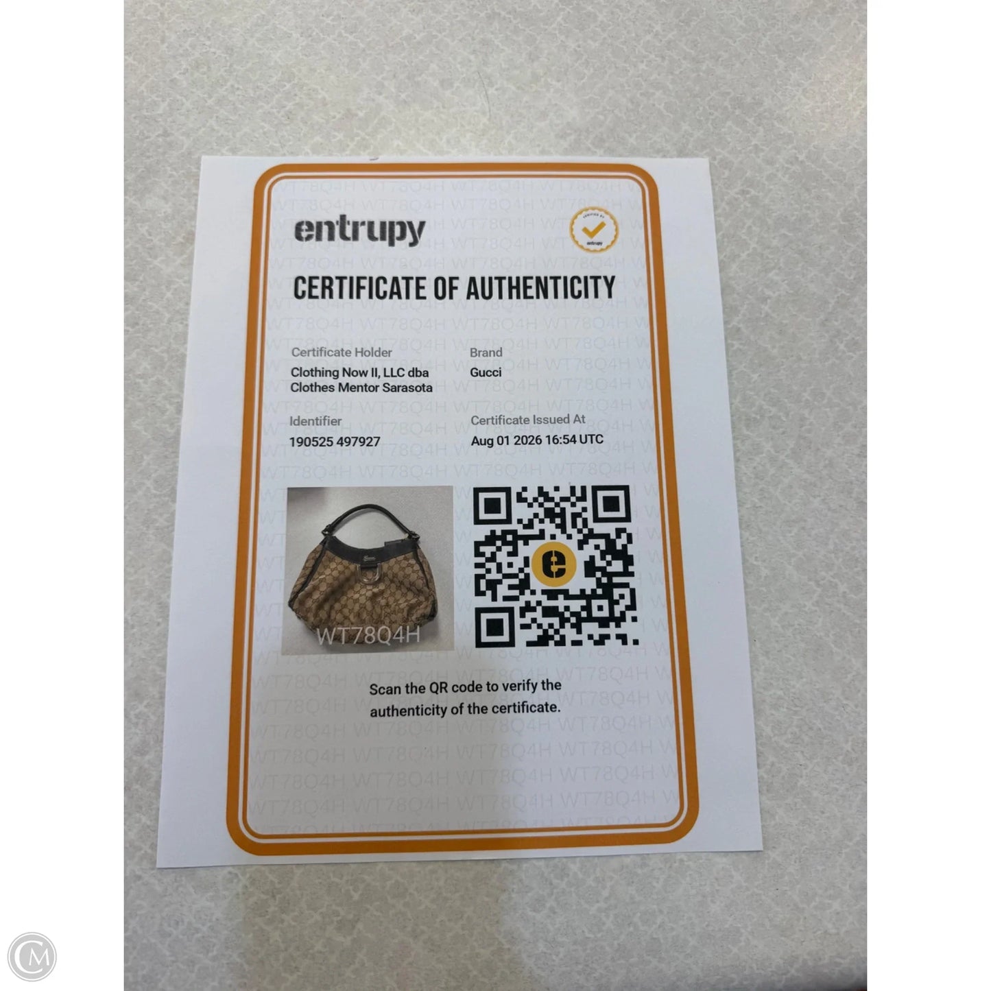 Handbag Luxury Designer By Gucci, Size: Medium